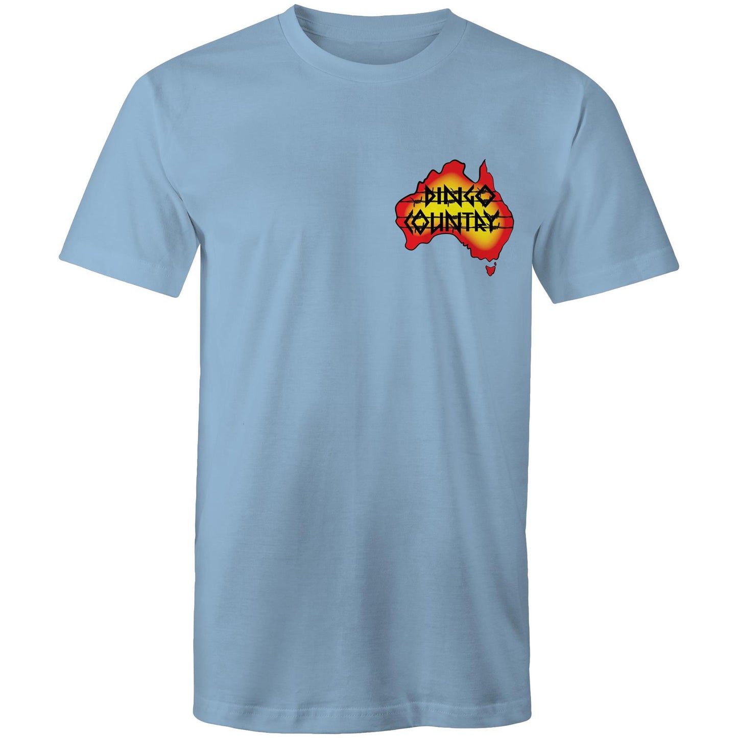 DC Australia chest print Men's T-Shirt | Dingo Country