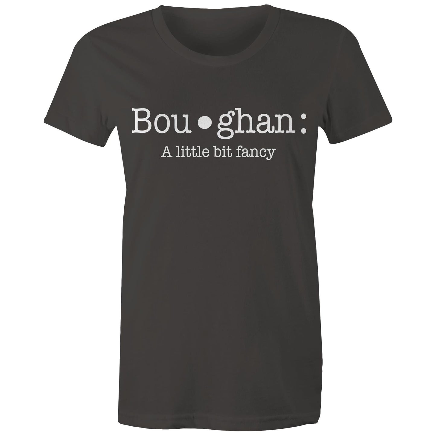 Boughan definition Women's graphic Maple T-shirt : Define Your Style | Dingo Country