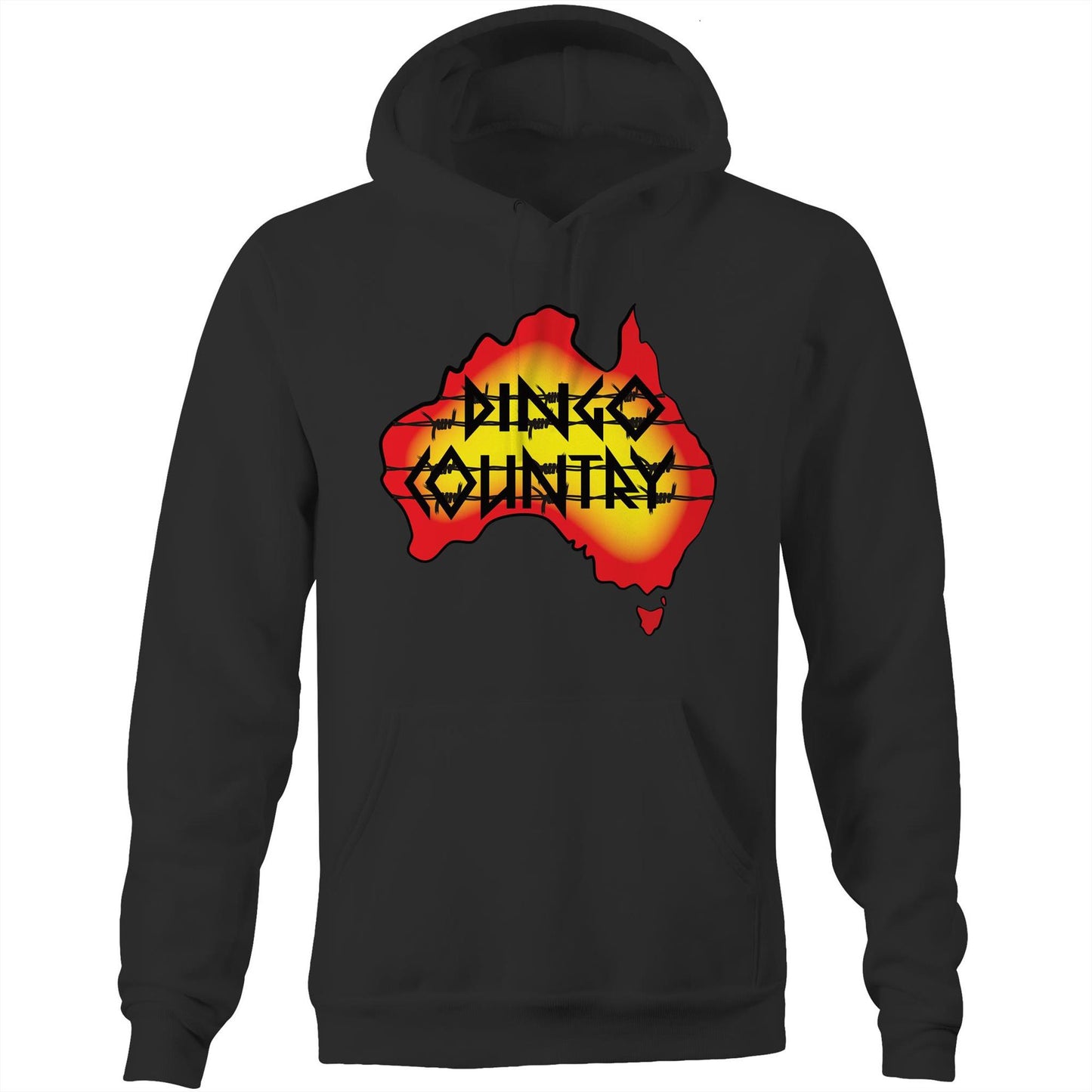 DC Australia Pocket Hoodie Sweatshirt – Unisex Aussie Pride | Dingo Country