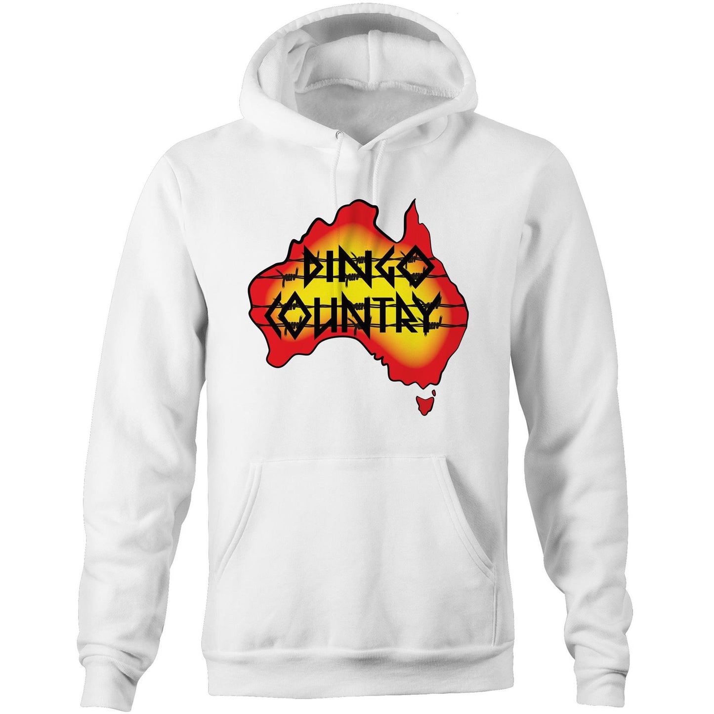 DC Australia Pocket Hoodie Sweatshirt – Unisex Aussie Pride | Dingo Country