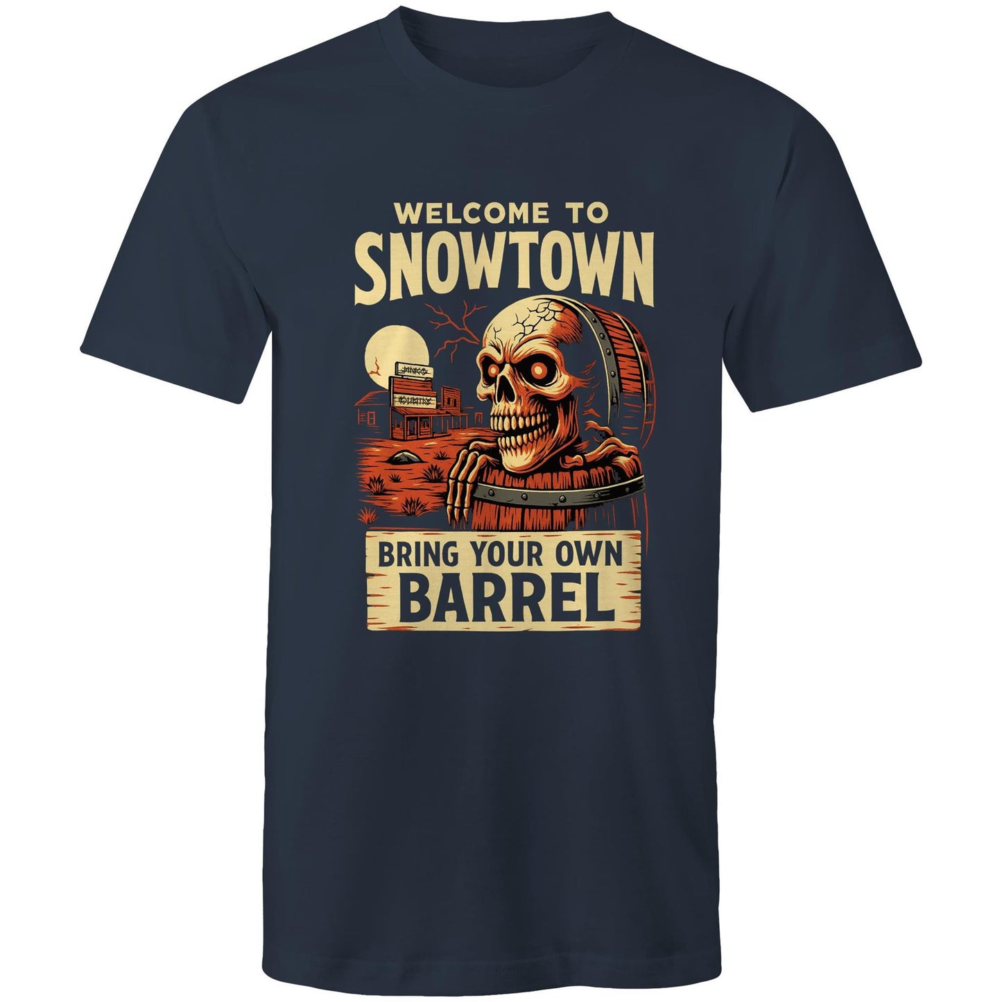Snowtown - Mens  graphic streetwear T-Shirt | Dingo Country