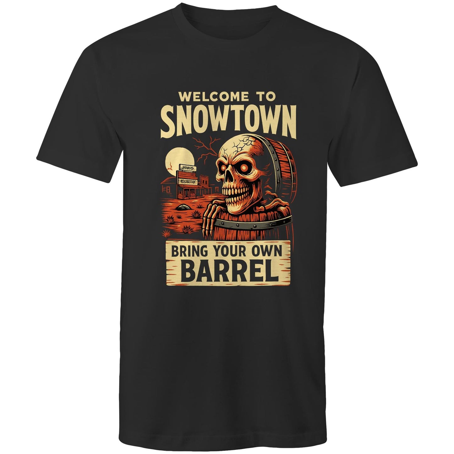 Snowtown - Mens  graphic streetwear T-Shirt | Dingo Country