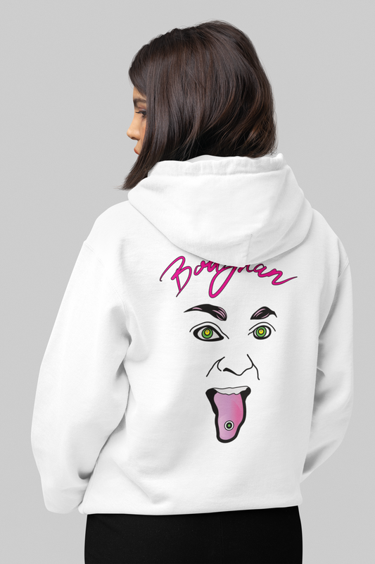 Boughan face - Pocket Hoodie Sweatshirt