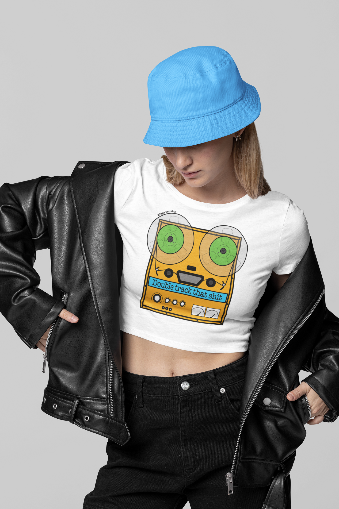 Double track that - Women's Crop Tee