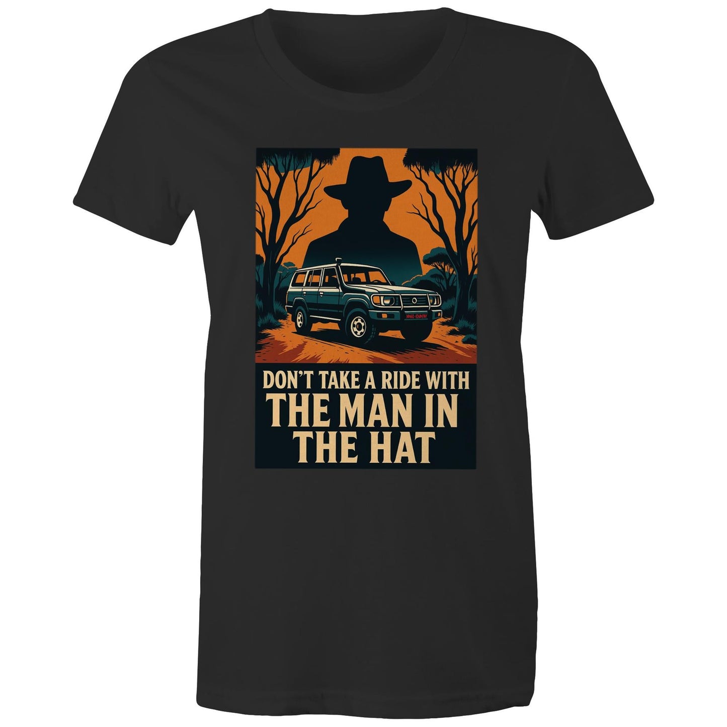 Man in the hat - Women's Maple Tee