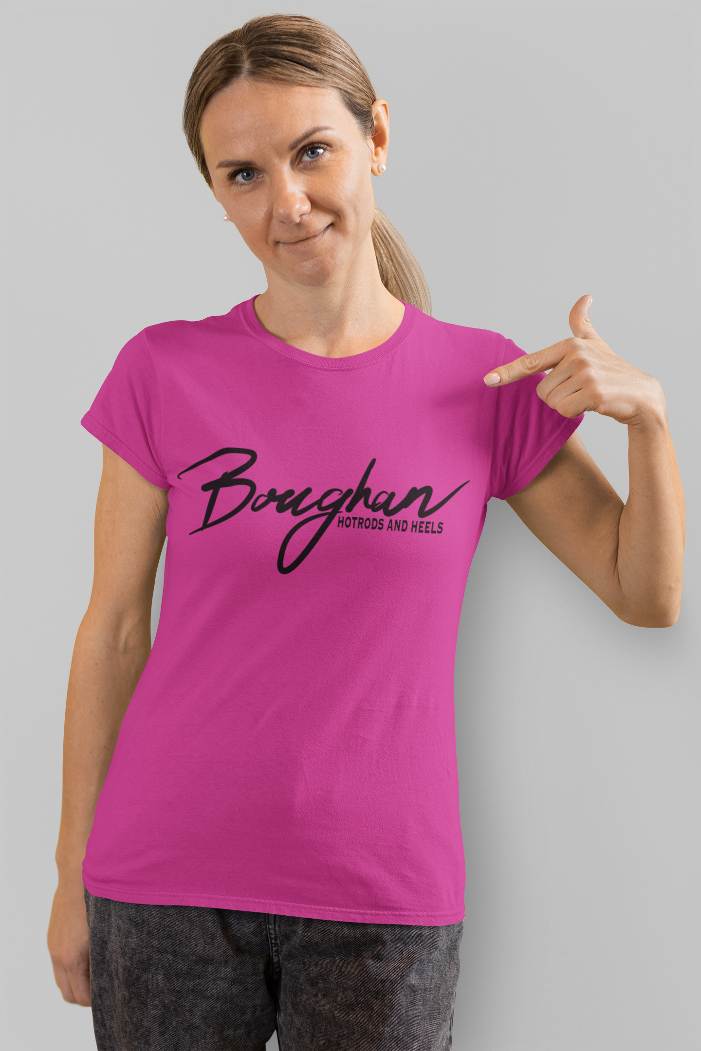 Hotrods and Heels – Women’s Graphic T-Shirt | Dingo Country