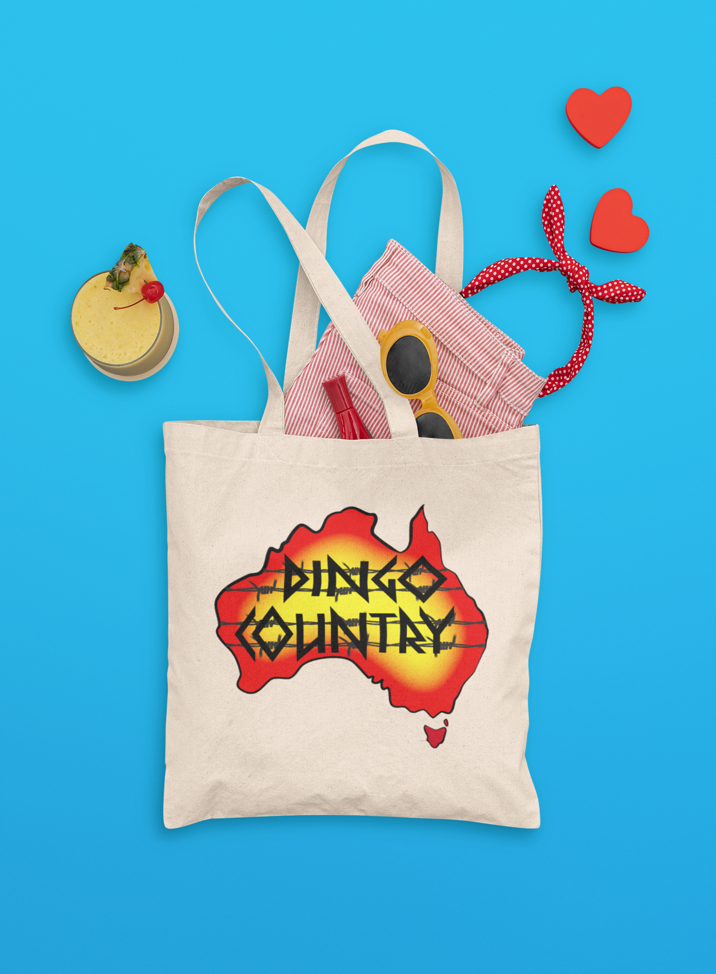 DC Australia - Shoulder Canvas Tote Bag