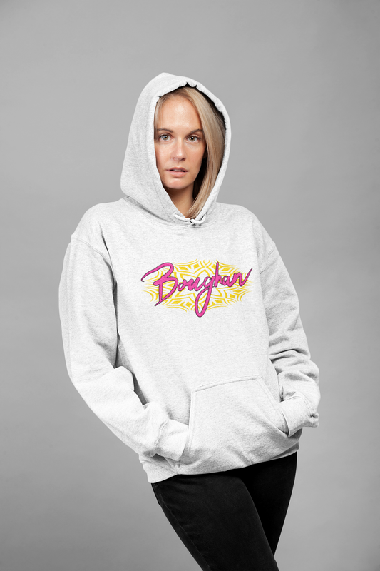 Boughan pink/yellow - Pocket Hoodie Sweatshirt