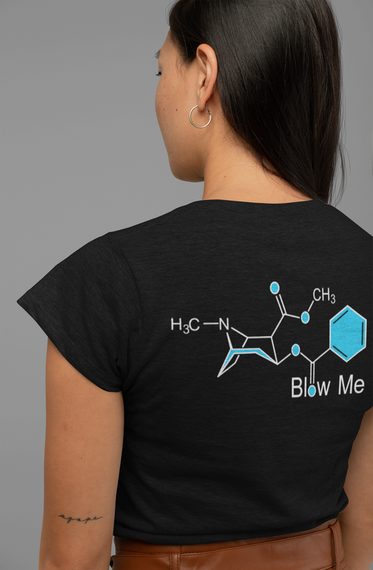Blow Me Women's Maple Tee:Unconventional Style with a Statement