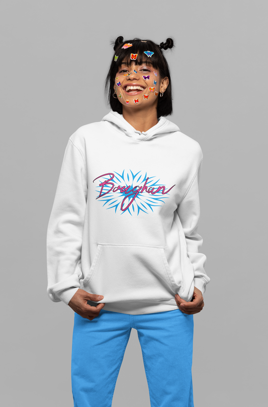Boughan pink/blue - Pocket Hoodie Sweatshirt