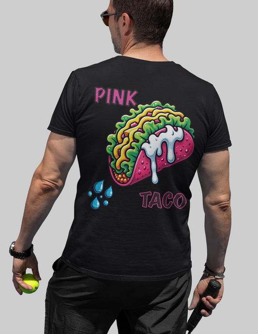 Pink Taco- Mens T-Shirt