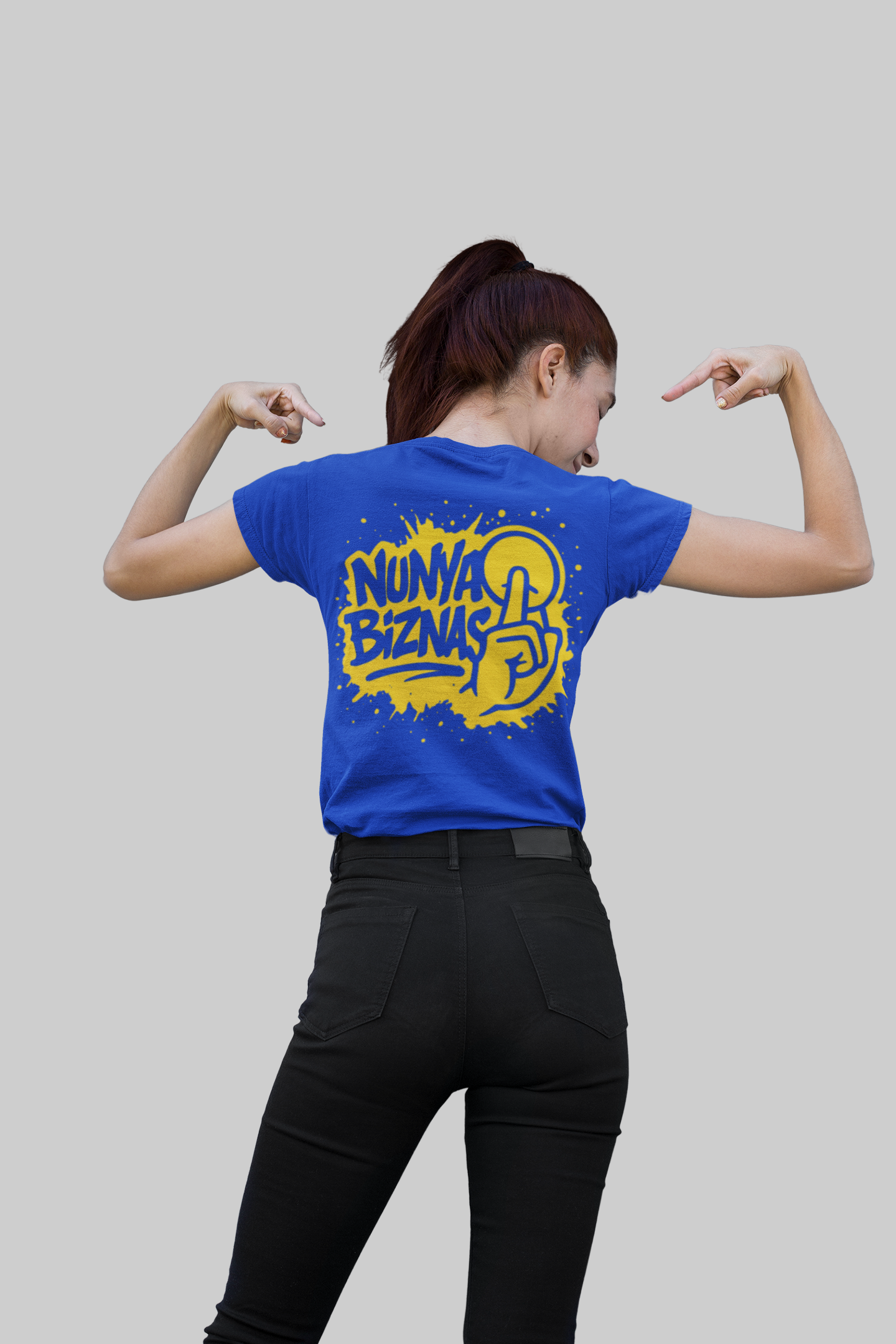 Nunya Biznas - Women's Maple Tee