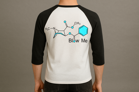 Blow me Raglan - 3/4 Sleeve T-Shirt