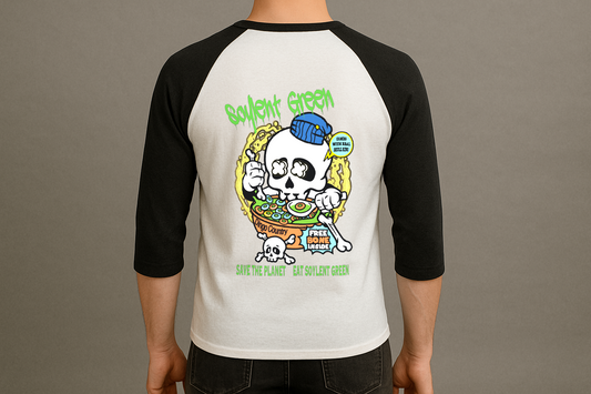 Soylent green Raglan - 3/4 Sleeve T-Shirt