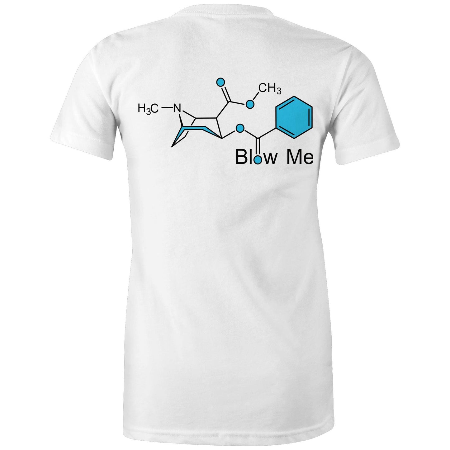 Blow Me Women's Maple Tee:Unconventional Style with a Statement