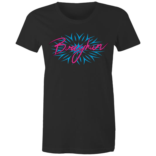 Boughan pink/blue - Women's Maple Tee