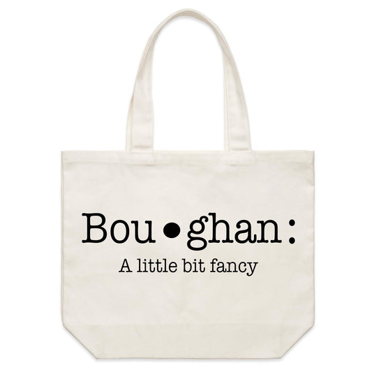 Boughan definition -Boughan Canvas Tote Bag: Where Elegance Meets Sustainability