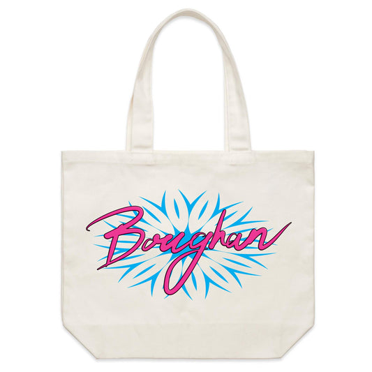 Boughan pink/blue - Shoulder Canvas Tote Bag