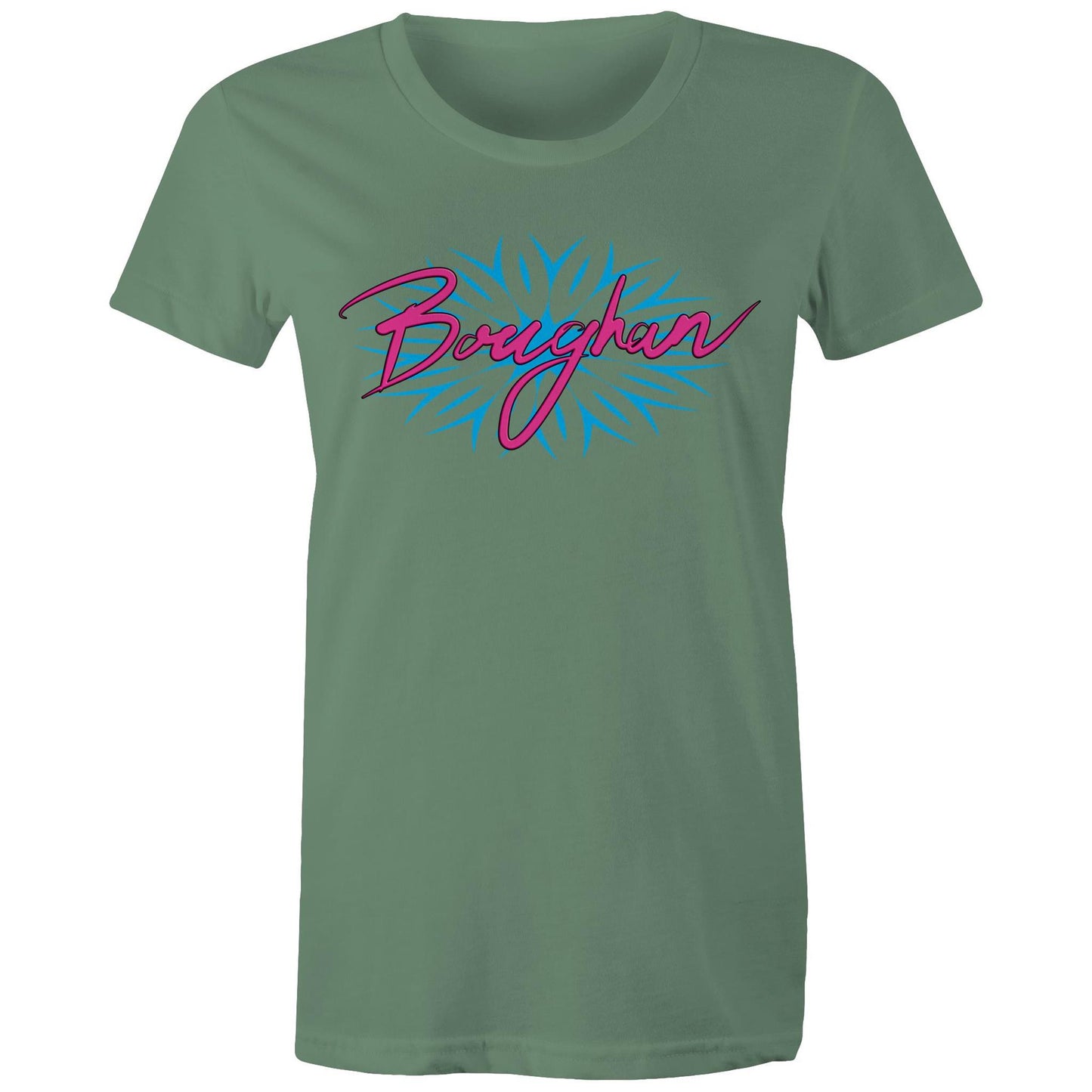 Boughan Streets Women's Maple Tee: Wear Your Aussie Pride