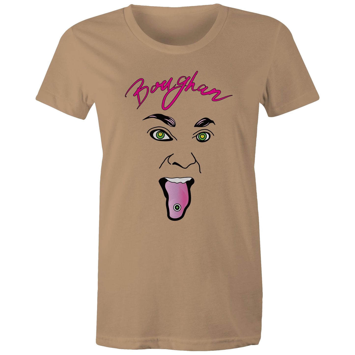 Boughan face - Women's Maple Tee