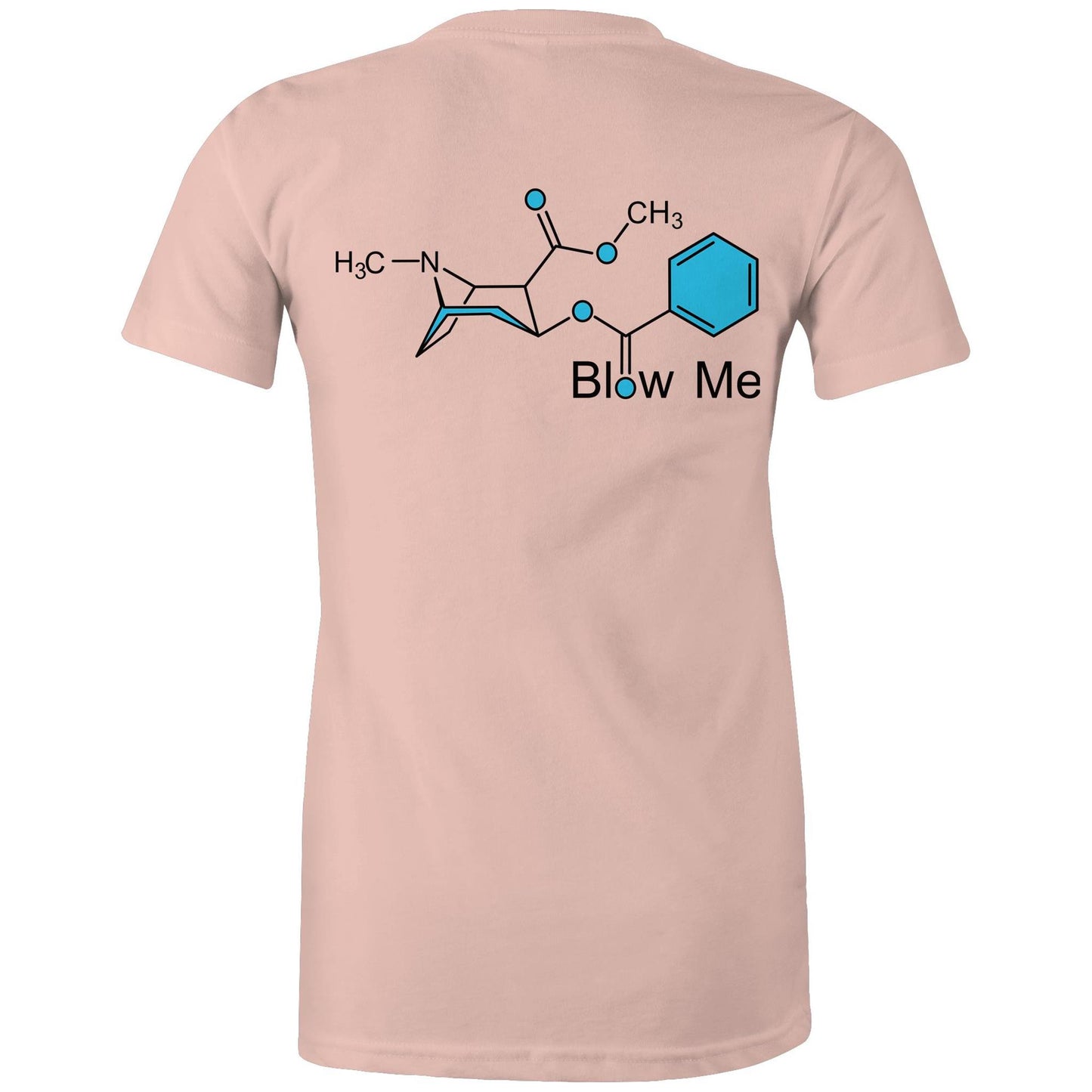 Blow Me Women's Maple Tee:Unconventional Style with a Statement